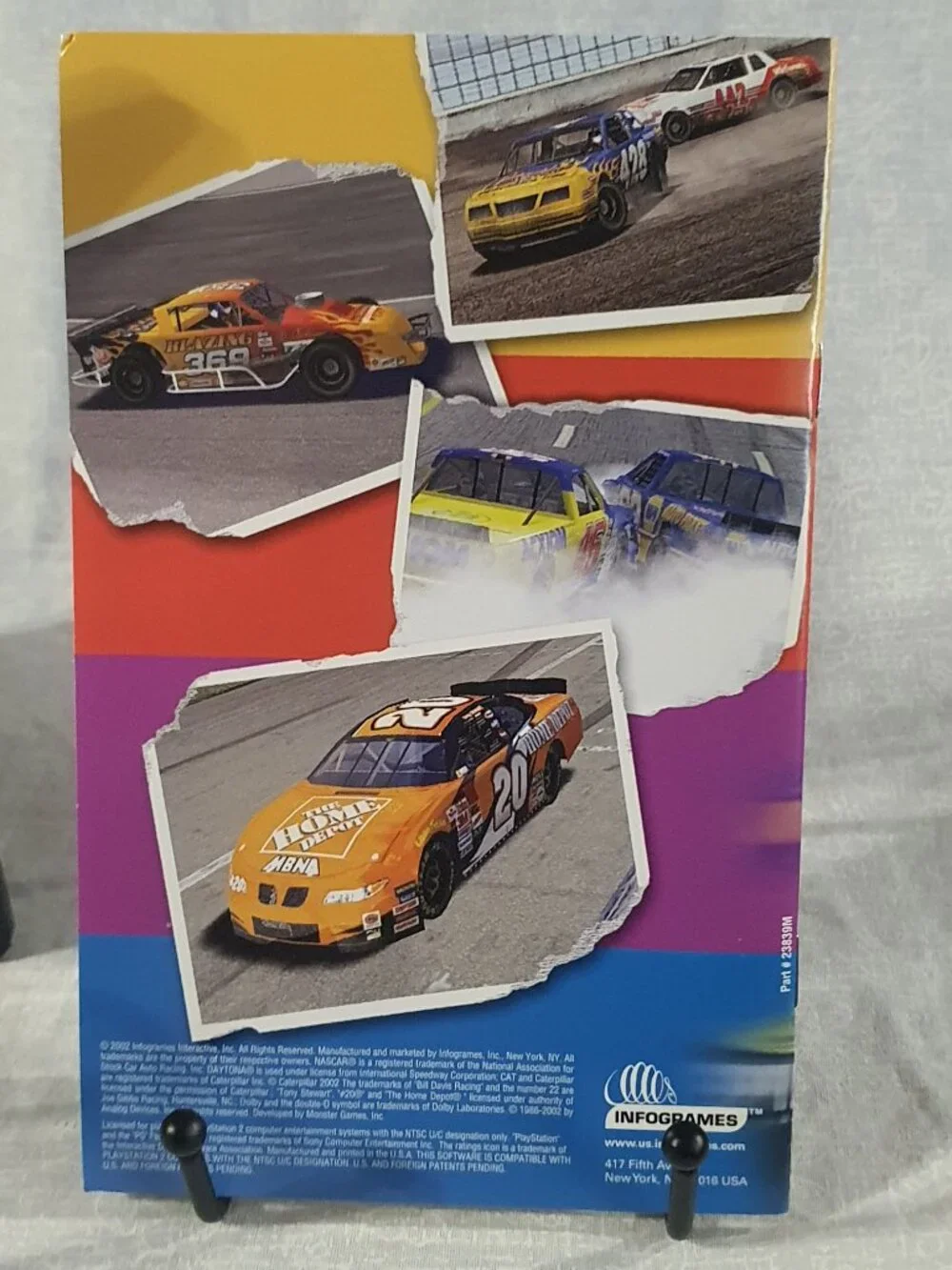 NASCAR: Dirt to Daytona (Sony PlayStation 2, 2002) Complete